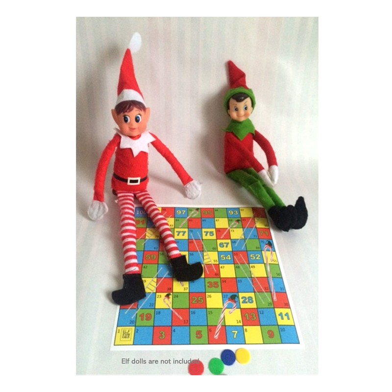 Elf Snakes and Ladders called Candy Canes and Ladders Prop
