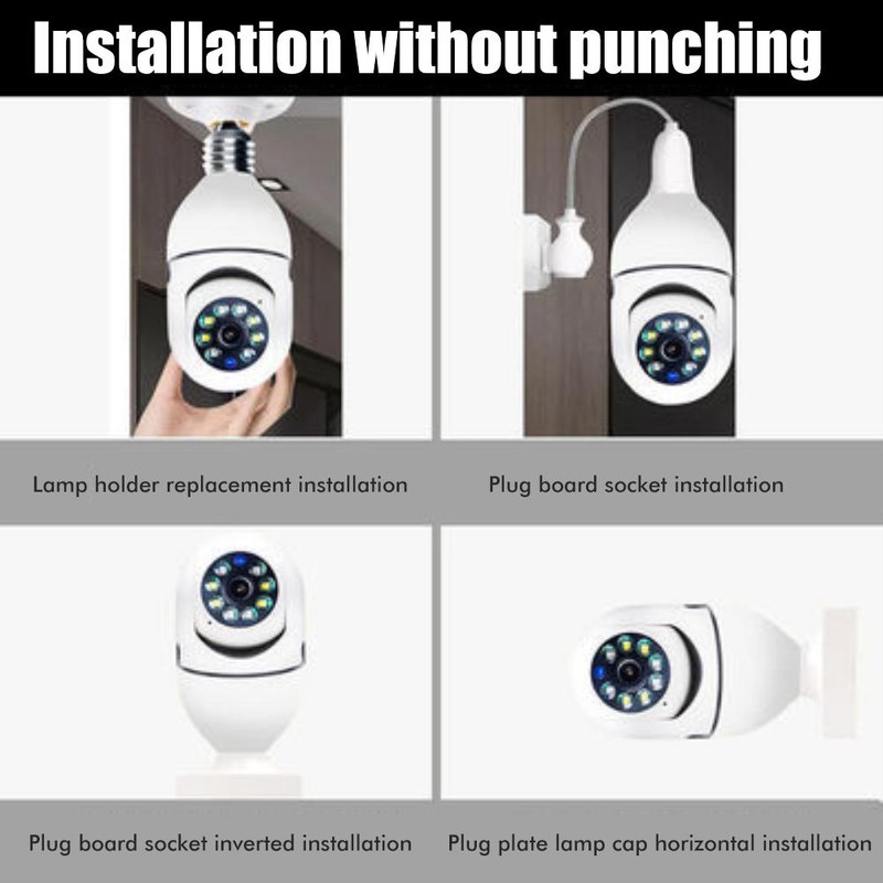 Security Camera 1080P Night Vision 2.4GHz 5G WiFi Home Indoor