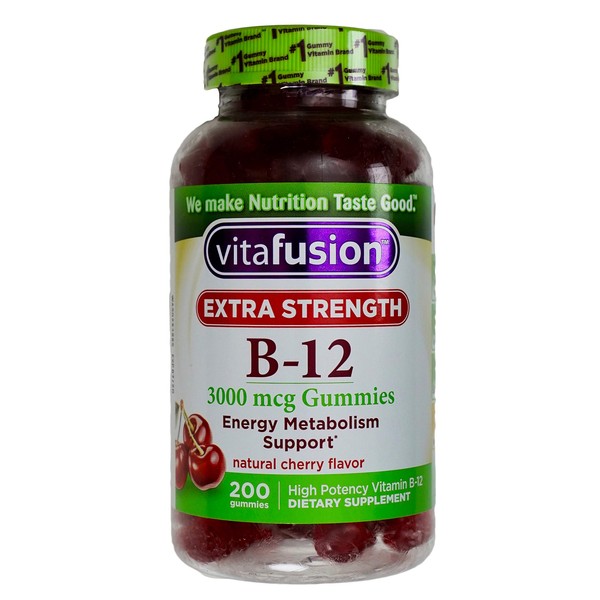 Vitafusion Extra Strength B12 Gummy Vitamins (200 Count)