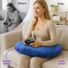 MELLO Lap Pillow for Reading – Memory Foam Gaming Pillow