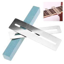 2X Guitar Bass Fretboard Protector Fret Guards + Fretwire Sanding Polishing Beam