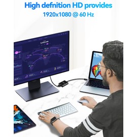 USB to HDMI Adapter,Usb3.0 to Hdmi Adapter,Hdmi to USB for Monitor,USB a to HD for MacBook hdmi Adapter,Compatible with Windows 10/11 and Mac os