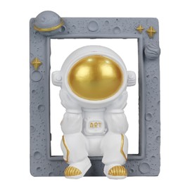 Astronaut Ornament Nature Resin Cute Multifunctional Astronaut Figurine Ornament for Home Type 2