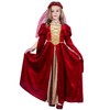 SEA HARE Medieval Renaissance Girls' Princess Dress (S: 4-6 Years)