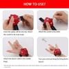 Spider Web Shooters Real Silk Launcher Wrist with Magnetic Sensor