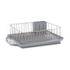 Farberware 3-Piece Large Capacity Dish Drying Rack Set with Drainboard