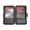 Mibro 492261 (17-Piece) Cobalt Steel Tri-Bore Drill Bit Set with