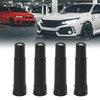 X AUTOHAUX 4 Pcs Screw-on Valve Cap Stem Extension Wheel