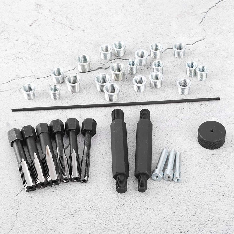 Glow Plug Repair Kit, Spark Plug Thread Repair Kit, Glow
