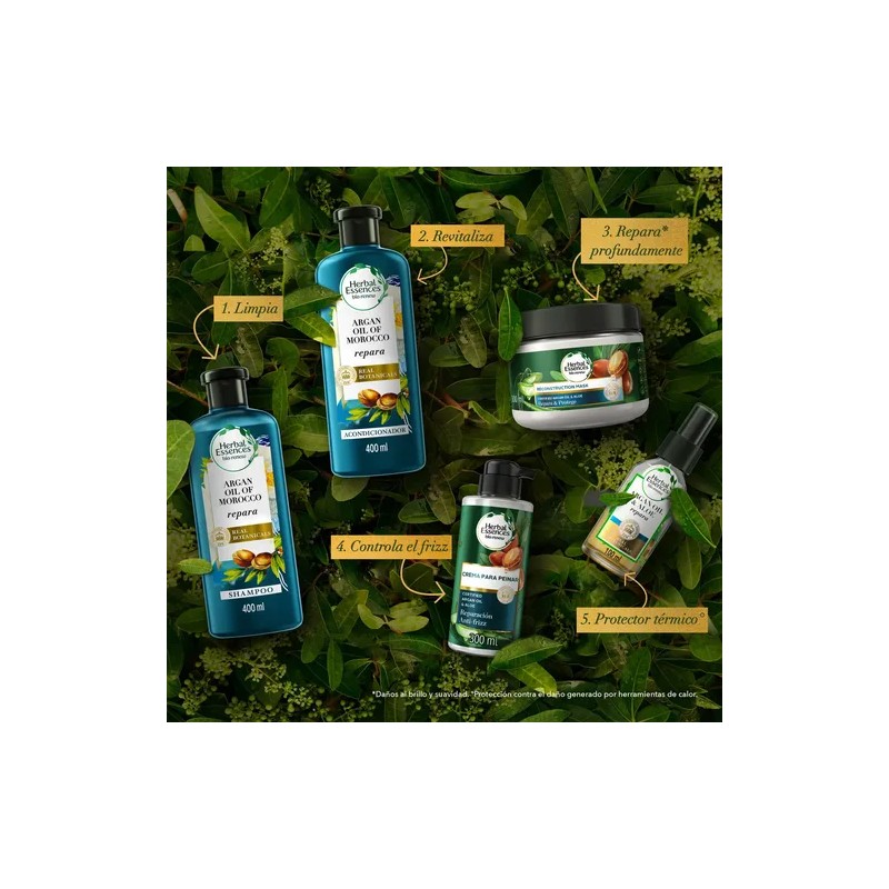 Aceite Capilar Reparador Herbal Essences Biorenew Argan/aloe
