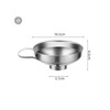 Desirable Roat Commercial Jam Grain Stainless Steel Funnel Funnel (Small))