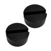JUSTTOP 2 PCS Rubber Jack Pads, Elastic Heavy Duty Slotted
