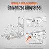 SOCONT Stainless Steel Slide-Out Trash Bin Rack, Enhanced Heavy-Duty Cabinet