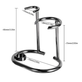 Grandslam Shaving Razor and Brush Stand Universal Holder for Safety Razor and Straight Razor Storage Shave Brush Holder