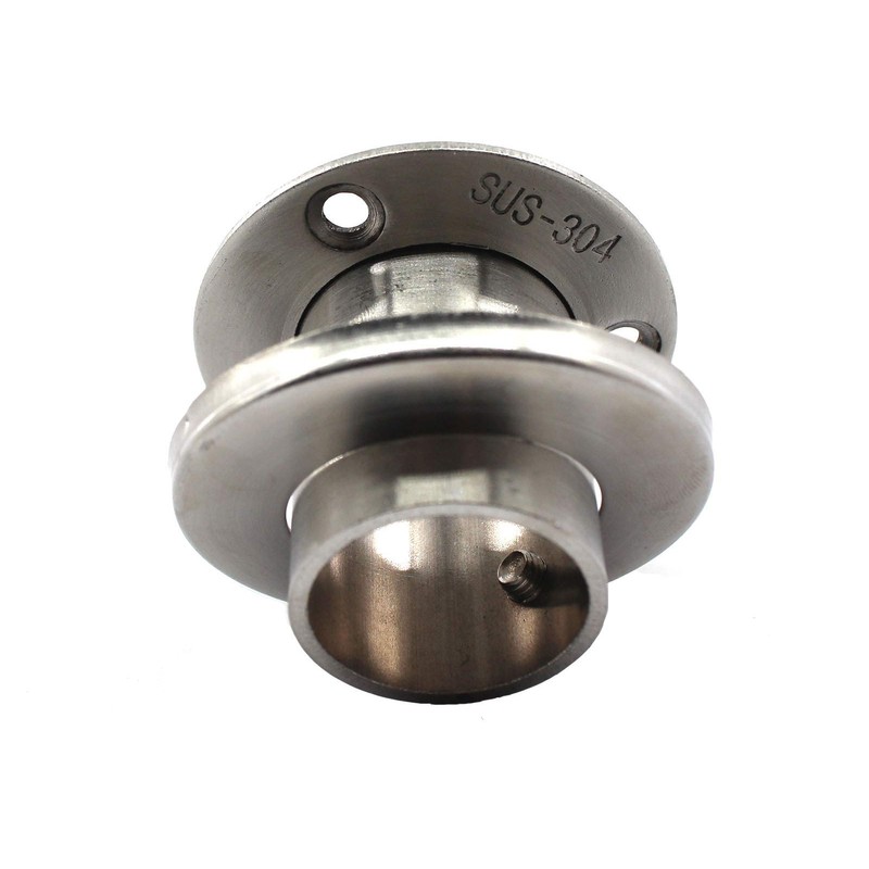 304 Stainless Steel Heavy Duty Wardrobe Rod Bracket Closet Shelf
