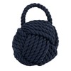 Blue Rope Knot Cotton Door Stop