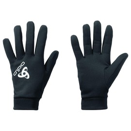 Odlo Gloves Stretch Fleece Liner Warm Gloves, black, s