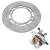 Caltric Front Right Brake Caliper w/ Disc for Yamaha Grizzly