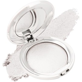 Paleta De Polvos Iluminadores Faciales, Resistente Al Agua, De Larga Duración, Con Brillo Blanco Perla Y Plateado, Iluminador, Bronceador, Contorno De Ojos, Crema, Paleta De Maquillaje,