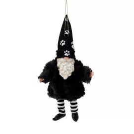 Department 56 Possible Dreams Furry Pet Christmas Gnome Ornament 6010901