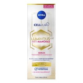 Pack X2 Sérum Nivea Luminous 630 Tratamiento Antimanchas