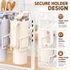 40oz Tumbler Water Bottle Organizer Rack, Metal Cup Holder and