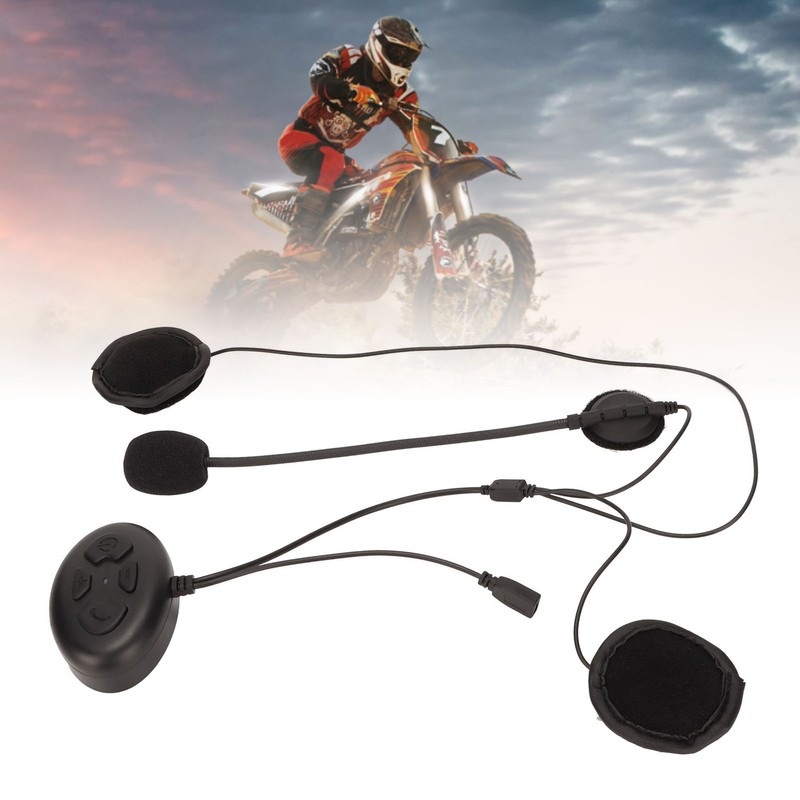 Helmet Bluetooth Headset Clear Calling Motorcycle Helmet Headphones with Microphone