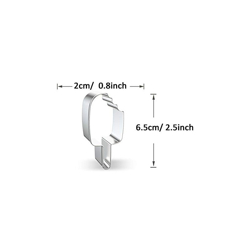 WDYJMALL Popsicle Ice Lolly Ice Sucker Shape Cookie Cutter -