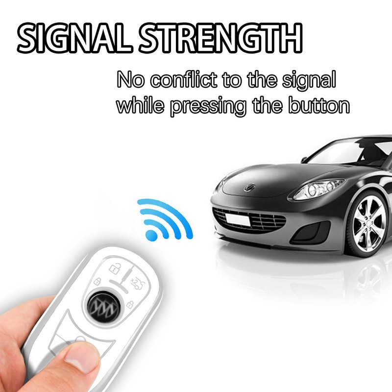 WORCAS Soft TPU Key Fob Cover Case Compatible with Buick