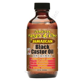 Jamaican Mango & Lime Jamaican Black Castor Oil Orignal 8 oz