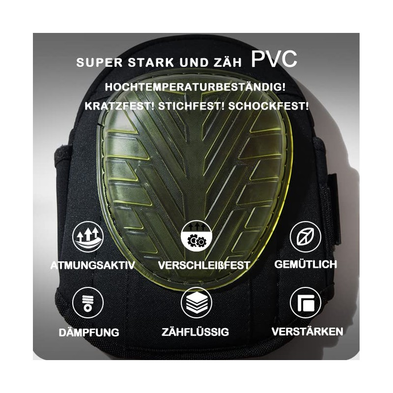WORK IDEA Professional Knee Pads Work Knee Pads with Integrated