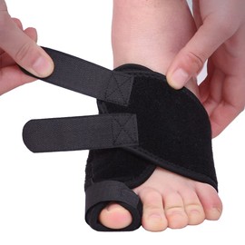 IBLUELOVER Bunion Corrector Big Toe Separator Straightener with Splint,Hallux Valgus Pad Orthopedic Bunion Protector Sleeves Adjustable Foot Wrap Support for Crooked Toe, Overlapping Toe, Turf Toe