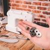 40 Bobbins for Sewing Machine, 2.1cm×2.1cm×1.1cm, Universal Sewing Machine Bobbins,