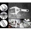 Wrenches Adjustable - Short Handle Aluminum Alloy Shifting Spanner -