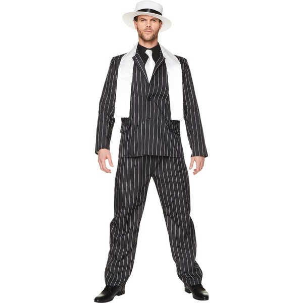 Karnival Costumes 1920s Gangster Boss Mobster Men's Costume Large 42-44