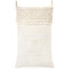 Mkono Macrame Hanging Laundry Hamper Bag Over The Door Organizer