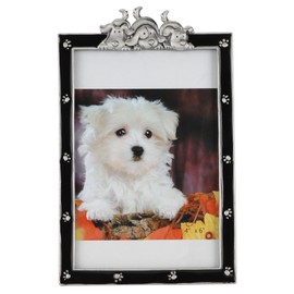 Pet Photo Frame Pet Memorial Picture Frame Verticle Portrait Frame for Animal Lovers to Keep Memories AliveBlack