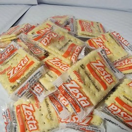 Kellogg's Case of 50 ~ 500 KELLOGG's Zesta Original Saltine Crackers~2 pack~CRUNCHY BAKED - 500