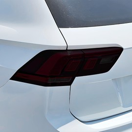 BOGAR TECH DESIGNS Precut For Volkswagen Tiguan 2018-2024 Full Rear Taillight Tail Light Tint Kit PPF, Dark Smoke
