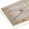 Jewelry Box Magnetic Closure Double Sided Large Capacity Decorative PU