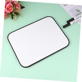 Operitacx 1pc Message Board Marker Dry Erase Board White Board Dry Erase Small Hanging Whiteboard Boards Poster Magnetic Writing Board Mini Whiteboard Magnet Board Magnets Black
