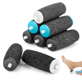 Ersatzrollen Hornhautentferner 8 Stück Nachfüllungen für Elektrische Fußfeile Rollen für Pediküre Ersatzrollen Kompatibel für Scholl Velvet Smooth zum Pediküre Hornhautentferne
