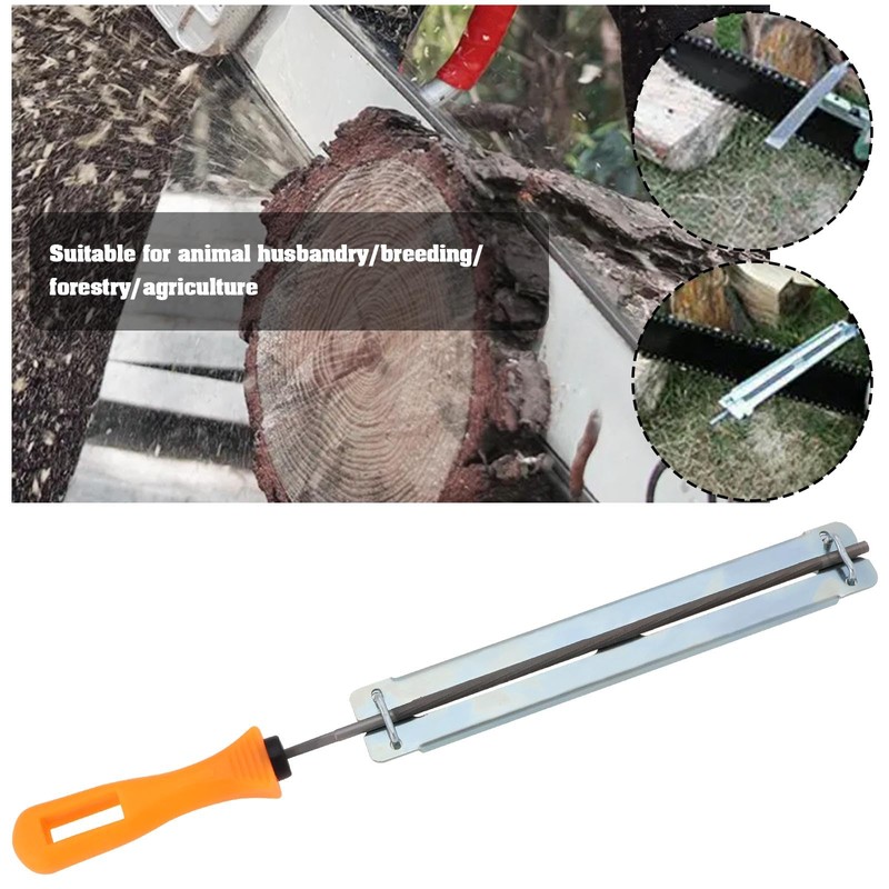 OTOTEC 2 Sets 4.8mm Chain Saw Sharpener Kit Chainsaw File