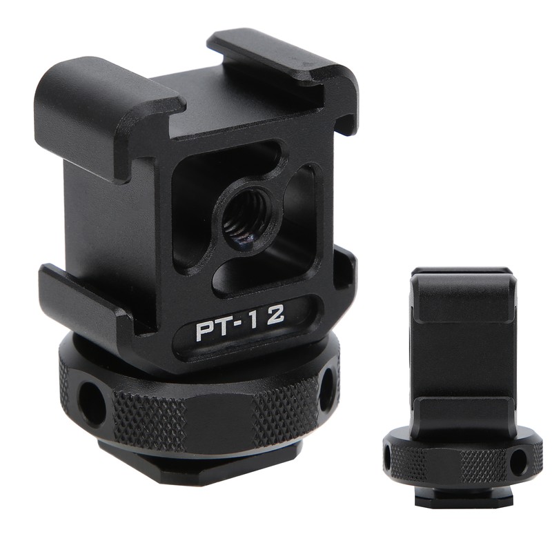 Ulanzi PT‑12 SLR Mirrorless Camera Three Heads Hot Cold Shoe
