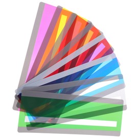 EXCEART Guided Reading Highlight Strips 8pcs Colored Overlays Reading Tracking Rulers Bookmark Highlighter with Line for Dyslexia to Reduce Visual Stress