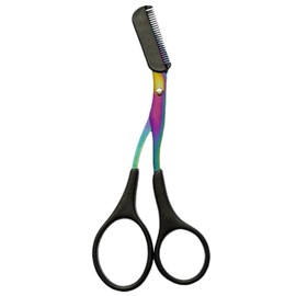 4Pcs Eyebrow with Comb, Eyelash Hair Removal Shaper Eyebrow Razor Grooming Makeup Beauty Accessories Men Women Gift Suitable Nose Eyebrows Beard