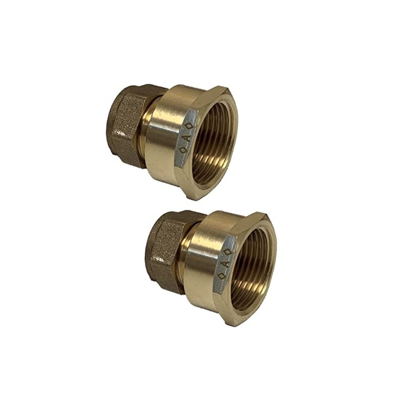 UKDeals Direct® 15mm Compression by 3/4" BSP Brass Female Iron
