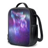JIMOWANG Galaxy Wolf Insulated Lunch Bag with Shoulder Strap and