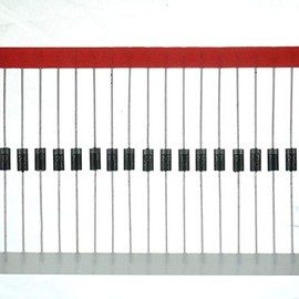 BOJACK RL207 Rectifier Diode 2 A 1000 V DO-15 Axial 207 2 amp 1000 Volt Electronic Silicon Diodes (Pack of 125)