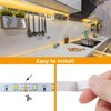 FUPT LED Strip 5 m USB, Warm White to Cool